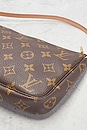 view 8 of 9 Louis Vuitton Monogram Pochette Accessoires Shoulder Bag in Brown