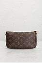view 3 of 7 Louis Vuitton Monogram Pochette Accessoires Shoulder Bag in Brown