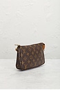 view 4 of 7 Louis Vuitton Monogram Pochette Accessoires Shoulder Bag in Brown