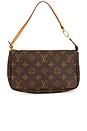 view 1 of 7 Louis Vuitton Monogram Pochette Accessoires Shoulder Bag in Brown