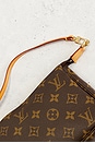 view 7 of 7 Louis Vuitton Monogram Pochette Accessoires Shoulder Bag in Brown