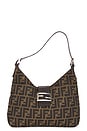 view 1 of 10 Fendi Zucca Hobo Bag in Brown