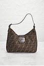 view 2 of 10 Fendi Zucca Hobo Bag in Brown