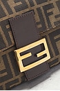 view 5 of 10 Fendi Zucca Baguette Shoulder Bag in Brown