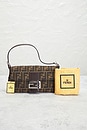 view 10 of 10 Fendi Zucca Baguette Shoulder Bag in Brown