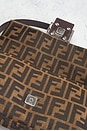 view 7 of 10 Fendi Zucca Baguette Shoulder Bag in Brown