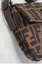 view 10 of 10 Fendi Zucca Baguette Shoulder Bag in Brown