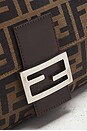 view 5 of 10 Fendi Zucca Baguette Shoulder Bag in Brown