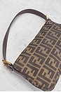 view 10 of 10 Fendi Zucca Baguette Shoulder Bag in Brown