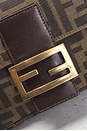 view 5 of 10 Fendi Zucca Baguette Shoulder Bag in Brown