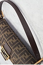 view 9 of 10 Fendi Zucca Baguette Shoulder Bag in Brown