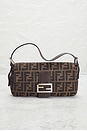 view 2 of 10 Fendi Zucca Baguette Shoulder Bag in Brown