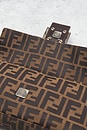 view 9 of 10 Fendi Zucca Baguette Shoulder Bag in Brown