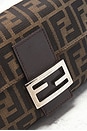 view 5 of 8 Fendi Zucca Baguette Shoulder Bag in Brown