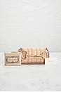 view 10 of 10 Gucci Horsebit Clutch in Beige