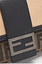 view 5 of 10 Fendi Zucca Baguette Convertible Belt Bag in Brown