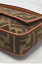 view 9 of 10 Fendi Zucca Baguette NM Shoulder Bag in Brown