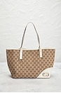 view 2 of 9 Gucci New Britt Tote Bag in Brown
