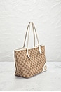 view 4 of 9 Gucci New Britt Tote Bag in Brown