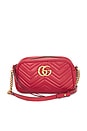 view 1 of 10 Gucci GG Marmont Shoulder Bag in Hibiscus Red