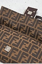 view 7 of 10 Fendi Zucca Baguette Shoulder Bag in Tobacco Brown