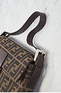 view 9 of 10 Fendi Zucca Baguette Shoulder Bag in Tobacco Brown