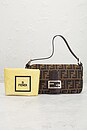 view 9 of 9 BOLSO HOMBRO FENDI in Tobacco Brown