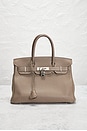 view 2 of 10 Hermes Togo Birkin 30 Handbag in Etoupe