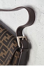 view 9 of 9 Fendi Zucca Baguette Shoulder Bag in Tobacco Brown