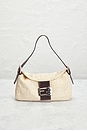 view 2 of 10 Fendi Zucca Baguette Shoulder Bag in White