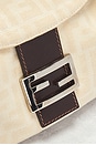 view 5 of 10 Fendi Zucca Baguette Shoulder Bag in White