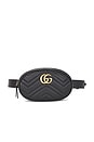 view 1 of 10 Gucci GG Marmont Belt Bag in Black