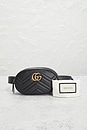 view 10 of 10 Gucci GG Marmont Belt Bag in Black