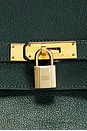 view 6 of 9 Hermes 1992 Togo Birkin 40 Retourne Handbag in Malachite