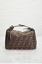 view 2 of 10 Fendi Zucca Vanity Handbag in Brown