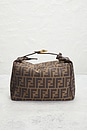 view 3 of 10 Fendi Zucca Vanity Handbag in Brown