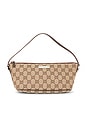 view 1 of 10 Gucci GG Boat Pochette Shoulder Bag in Brown