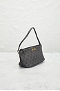 view 4 of 10 Gucci Denim GG Boat Pochette Shoulder Bag in Black