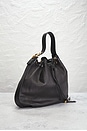 view 4 of 10 Gucci Interlocking Icon Drawstring Hobo Bag in Black