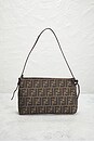 view 3 of 10 SAC PORTÉ ÉPAULE FENDI in Brown