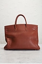 view 3 of 10 SAC À MAIN HERMES in Noisette