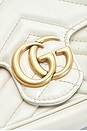 view 5 of 7 Gucci Super Mini GG Marmont Shoulder Bag in White
