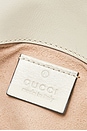 view 6 of 7 Gucci Super Mini GG Marmont Shoulder Bag in White