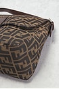 view 10 of 10 Fendi Zucca Mama Forever Baguette Shoulder Bag in Tobacco Brown