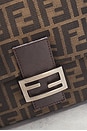 view 5 of 10 Fendi Zucca Mama Forever Baguette Shoulder Bag in Tobacco Brown