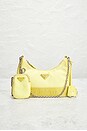 view 2 of 10 BOLSO HOMBRO PRADA in Yellow