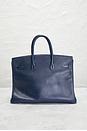 view 3 of 10 SAC À MAIN HERMES in Blue Saphir
