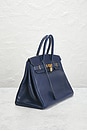 view 4 of 10 SAC À MAIN HERMES in Blue Saphir