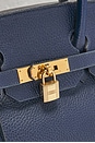 view 5 of 10 SAC À MAIN HERMES in Blue Saphir