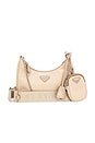 view 1 of 10 BOLSO HOMBRO PRADA in Deserto Beige